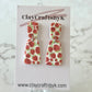 Strawberry earrings | Patterned collection