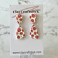 Strawberry earrings | Patterned collection